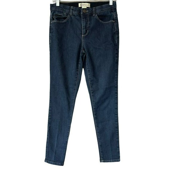 Democracy "Ab"solution Ab Technology  Dark Wash Skinny Jeans Womens 4‎ - Picture 1 of 5
